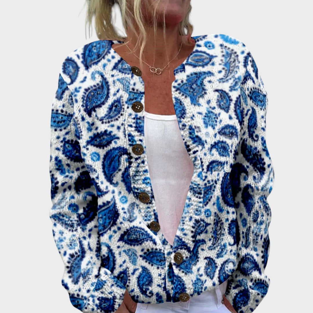 Michela | Kardigan s motivem Paisley
