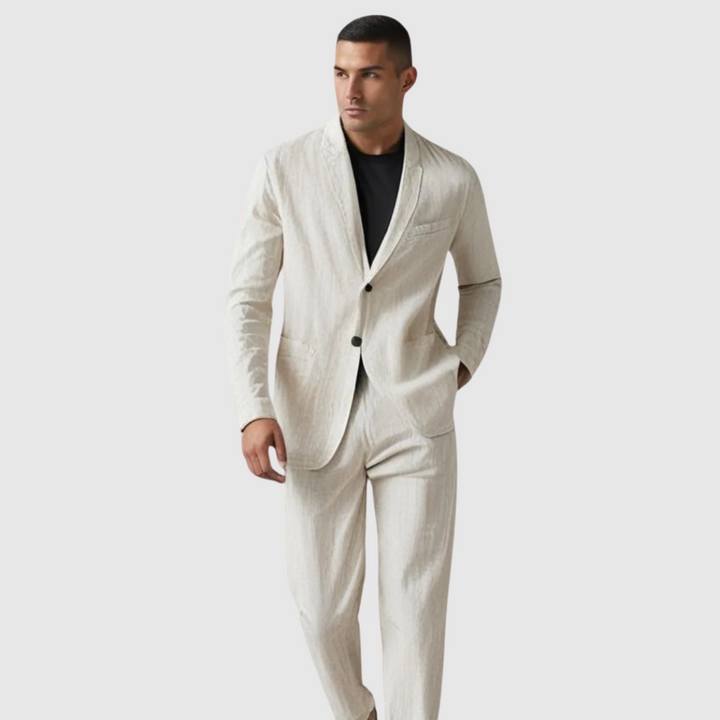 František | Lněný komplet s přirozenou elegancí