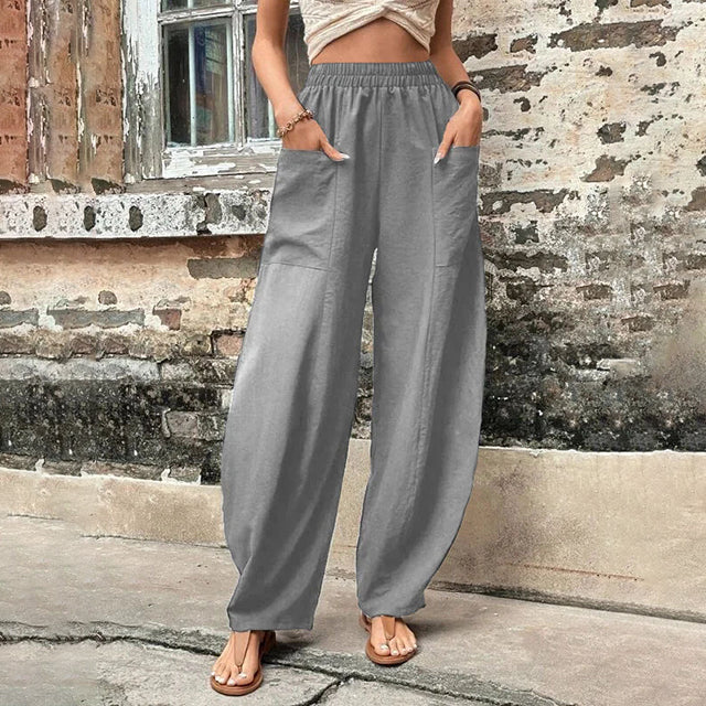 Lenka | Kalhoty s jemným splýváním