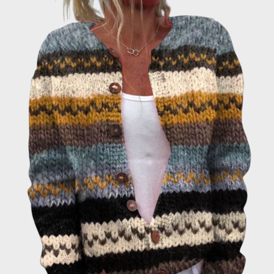 Bianca | Pruhovaný cardigan