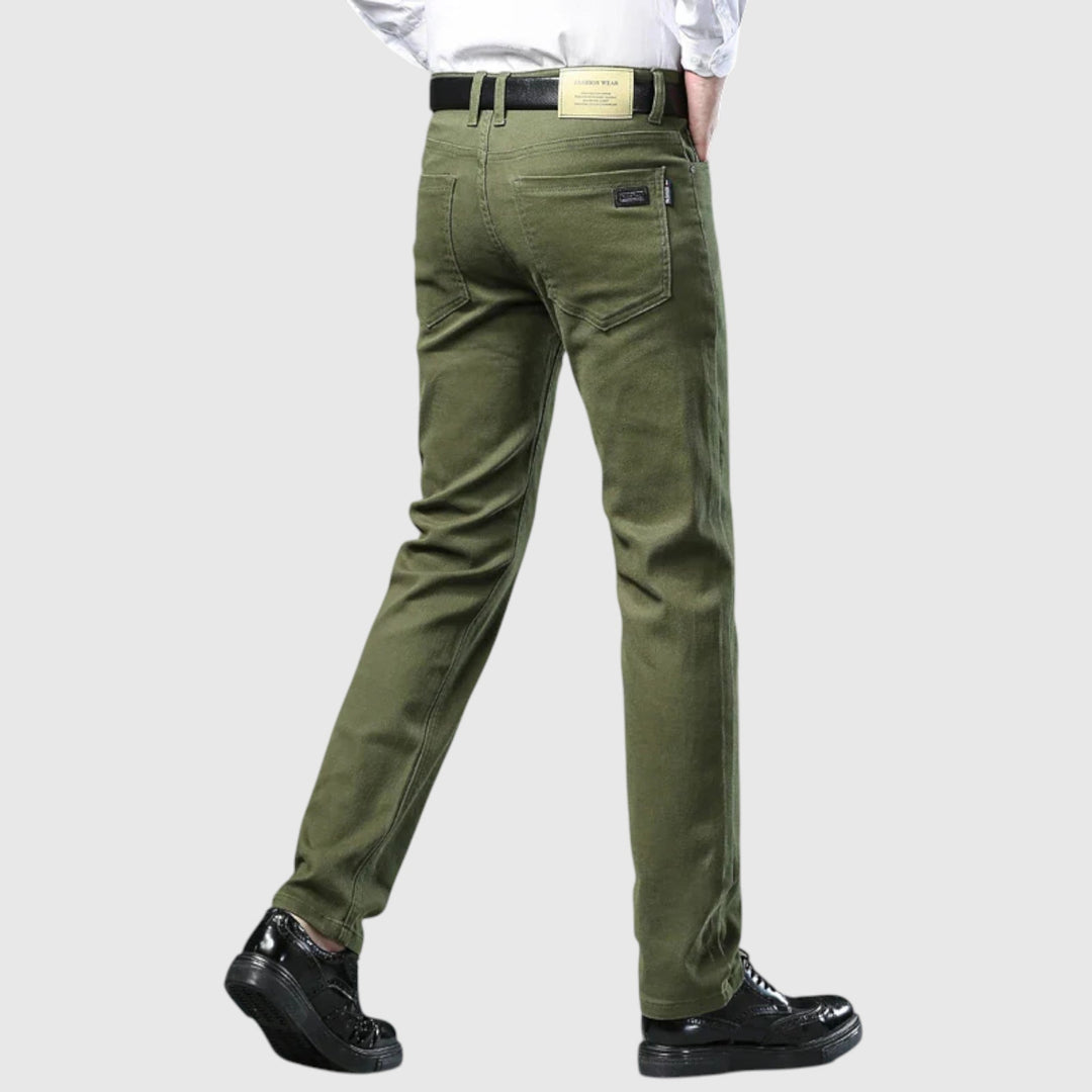 Elegantní bavlněné džíny