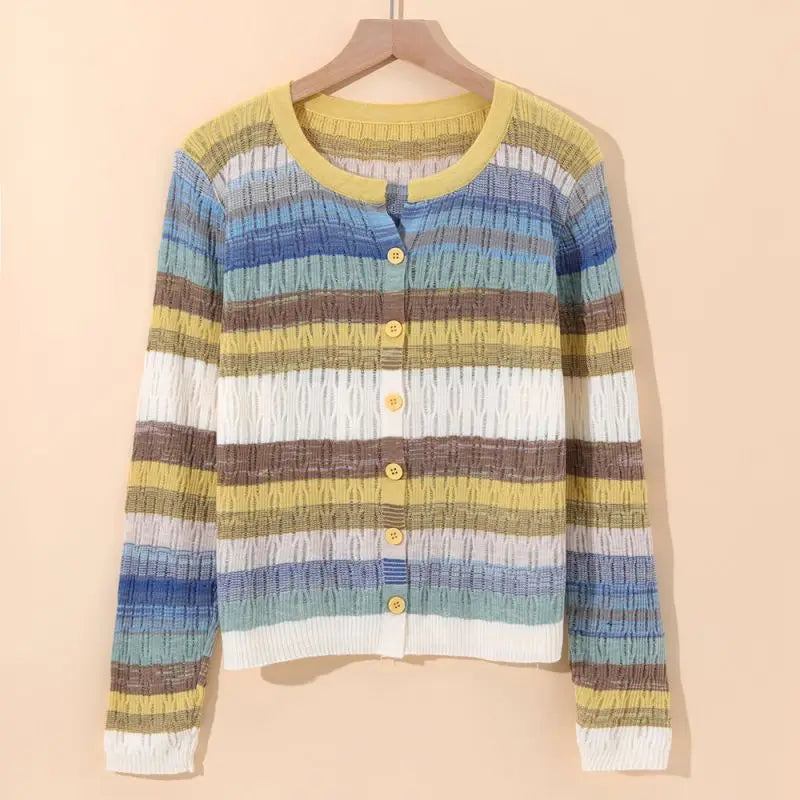 Myrna | Vintage-Inspired Striped Sweater