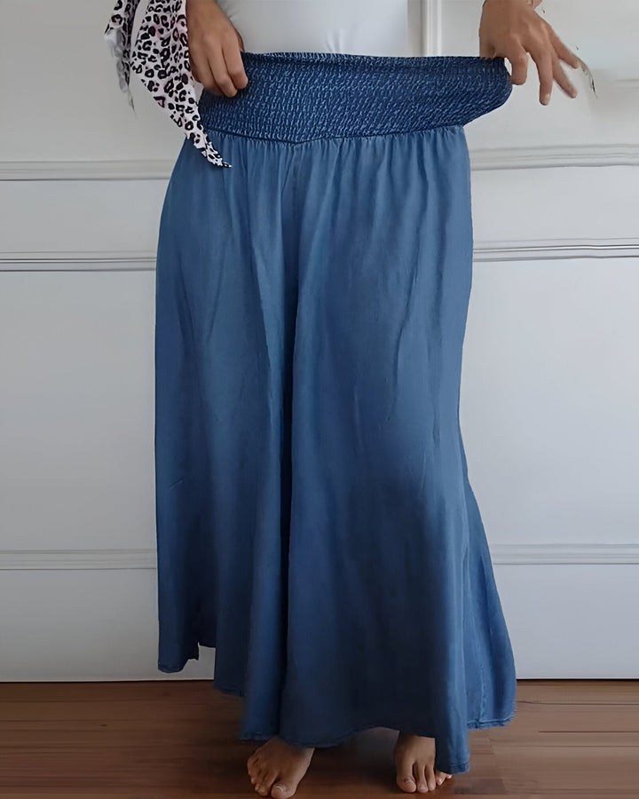 Alena | Lehká vzorovaná sukně