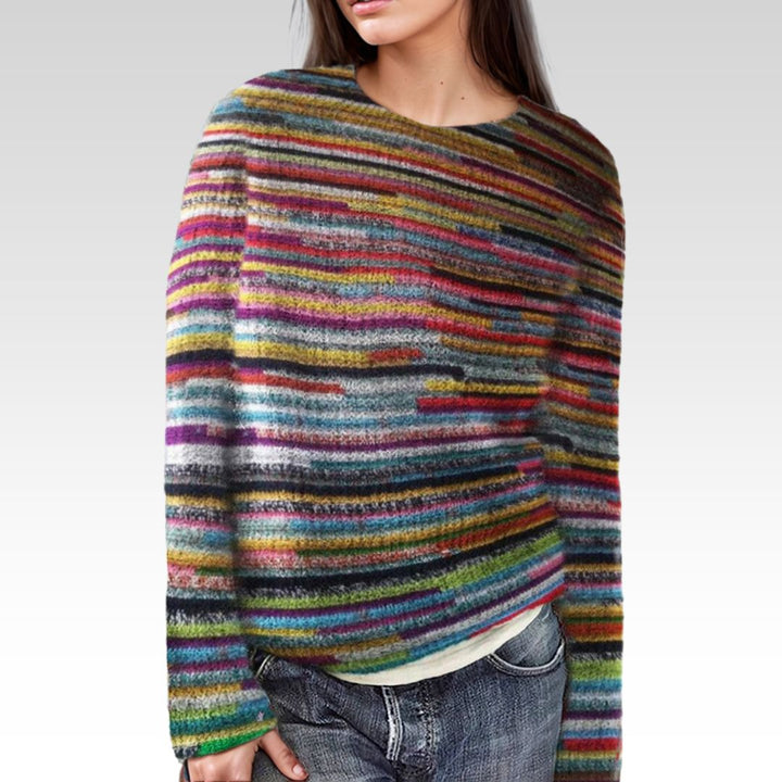 Anna | Klasický svetr se vzorem Fair Isle