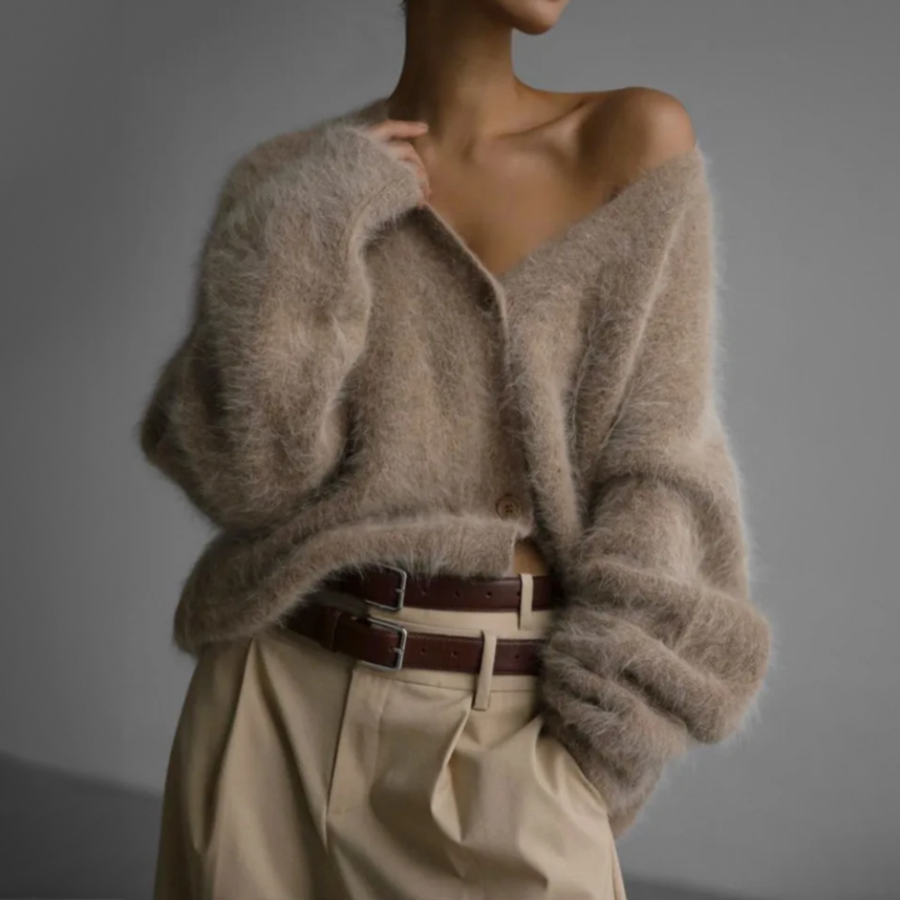 Barbora | Elegantní kašmírový kardigan