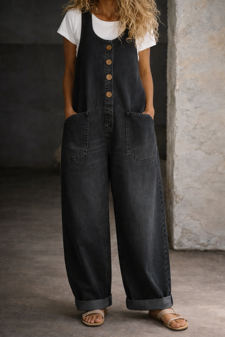Karin | Bavlněné laclové kalhoty ve vintage stylu