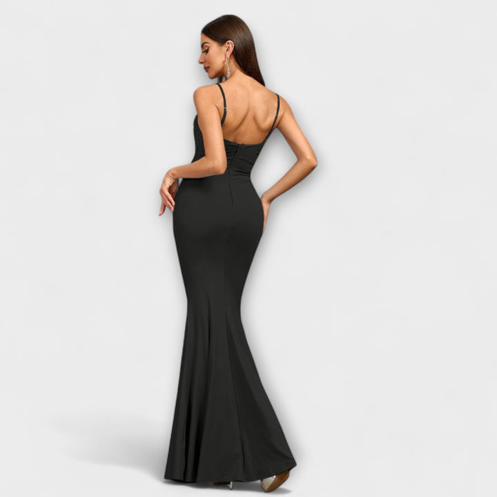 Kateřina | Elegantní dlouhé šaty s volány