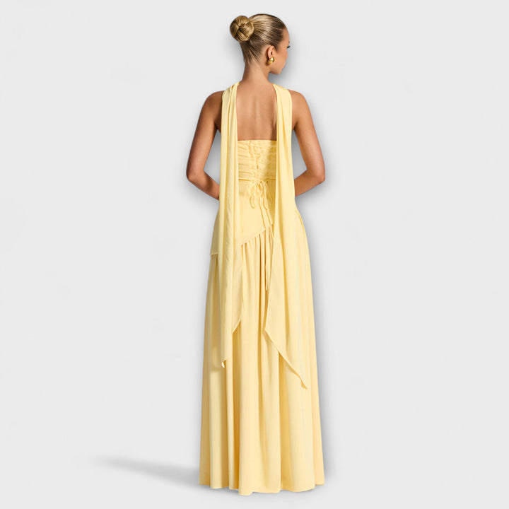 Marta | Elegantní černobílé maxi šaty