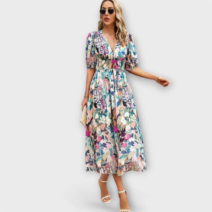 Inés | Elegantní midi šaty
