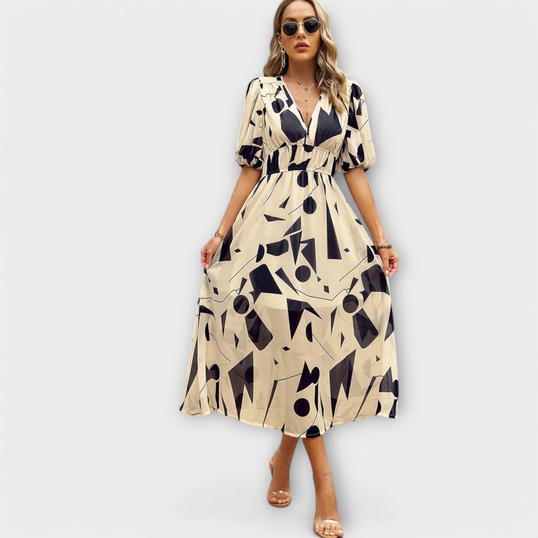 Inés | Elegantní midi šaty