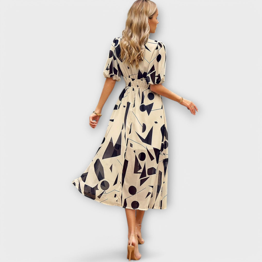 Inés | Elegantní midi šaty