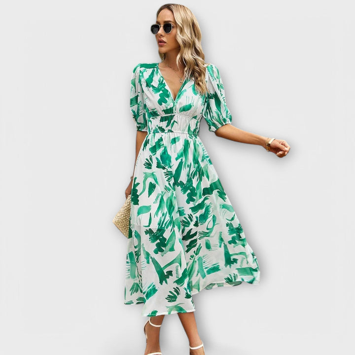 Inés | Elegantní midi šaty
