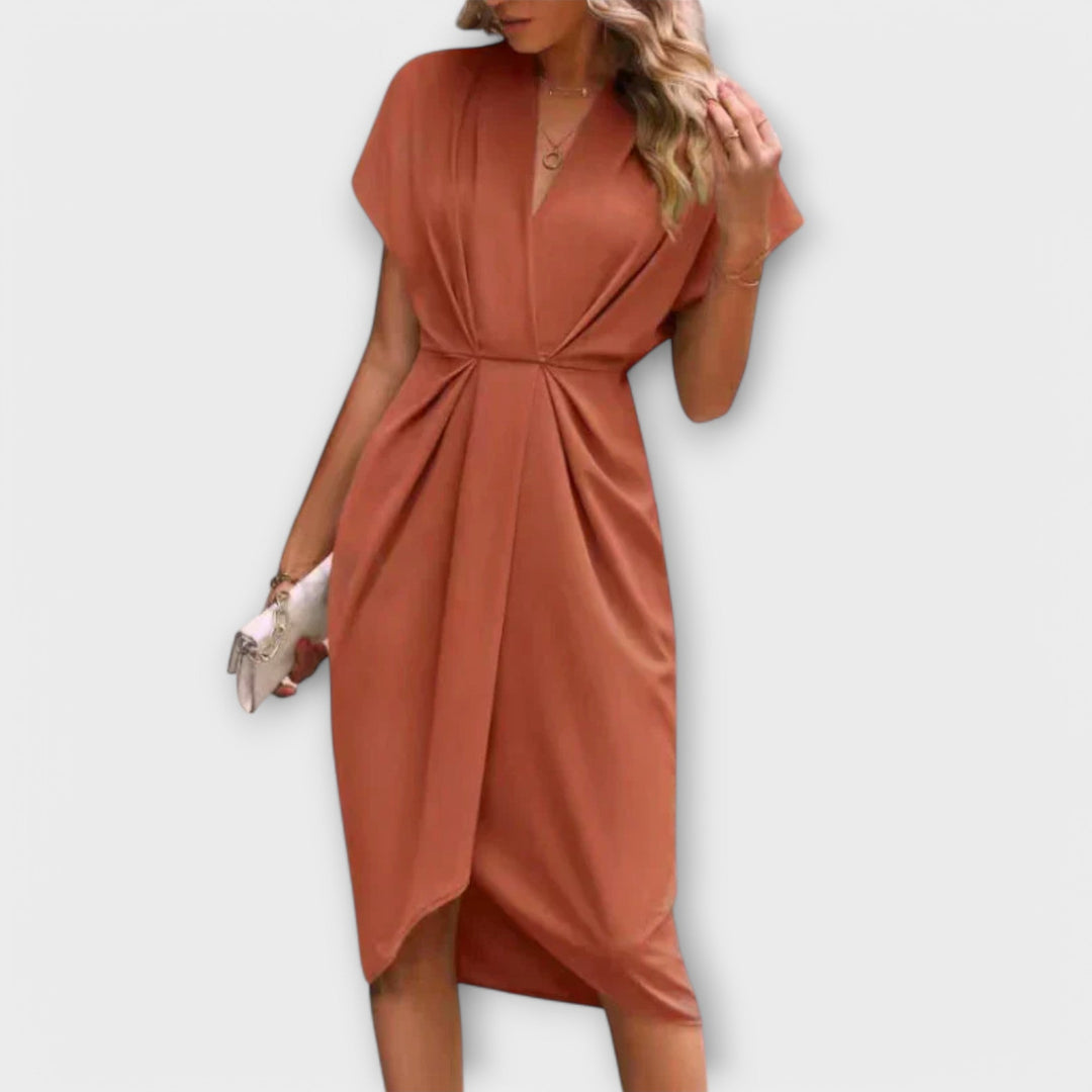 Marta | Zavinovací midi šaty