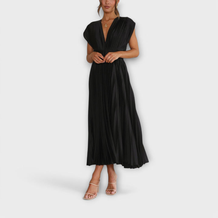 Amálka | Elegantní plisované šaty