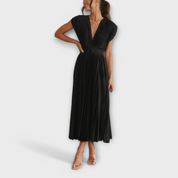 Amálka | Elegantní plisované šaty