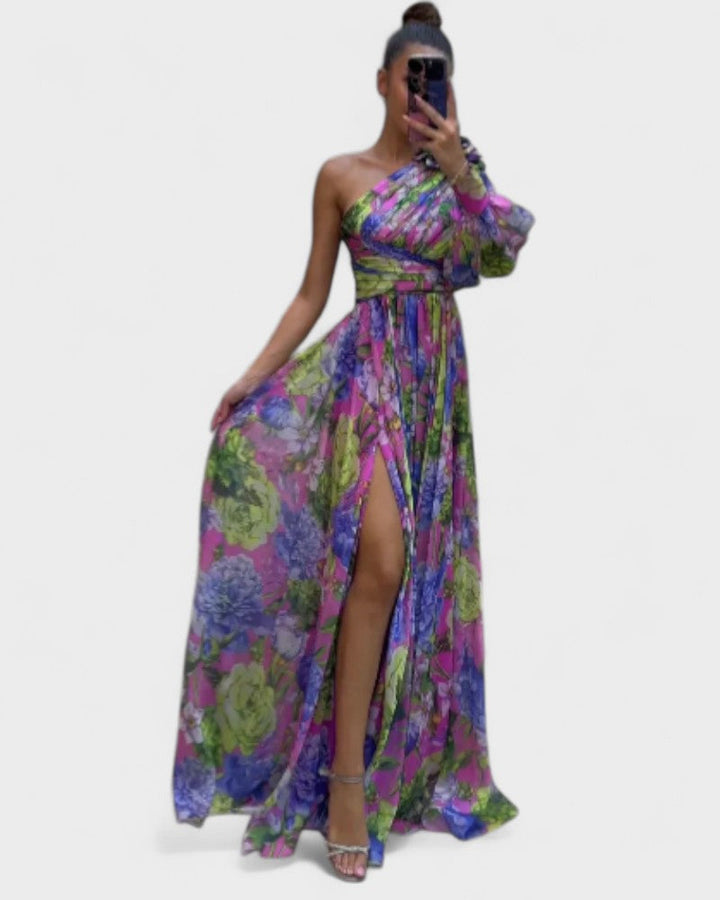 Drahomíra | Elegantní splývavé šaty