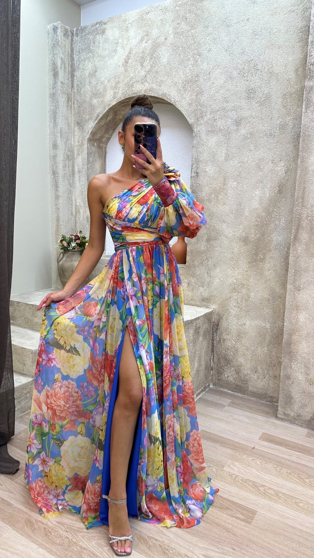 Drahomíra | Elegantní splývavé šaty