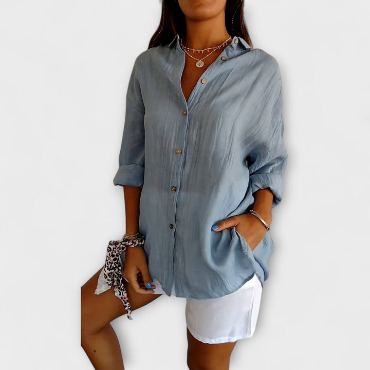 Viktorie | Elegantní plisovaná halenka