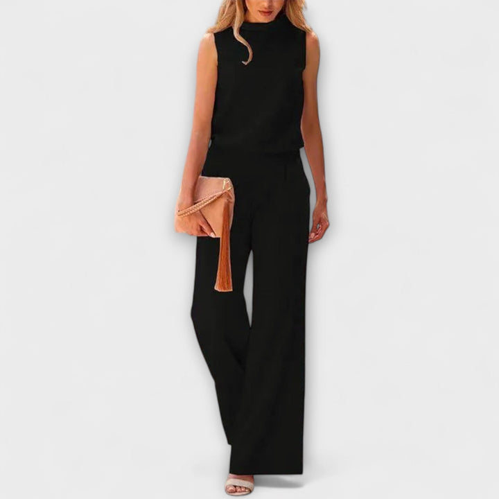 Matylda | Splývavé kalhoty a minimalistický dámský top