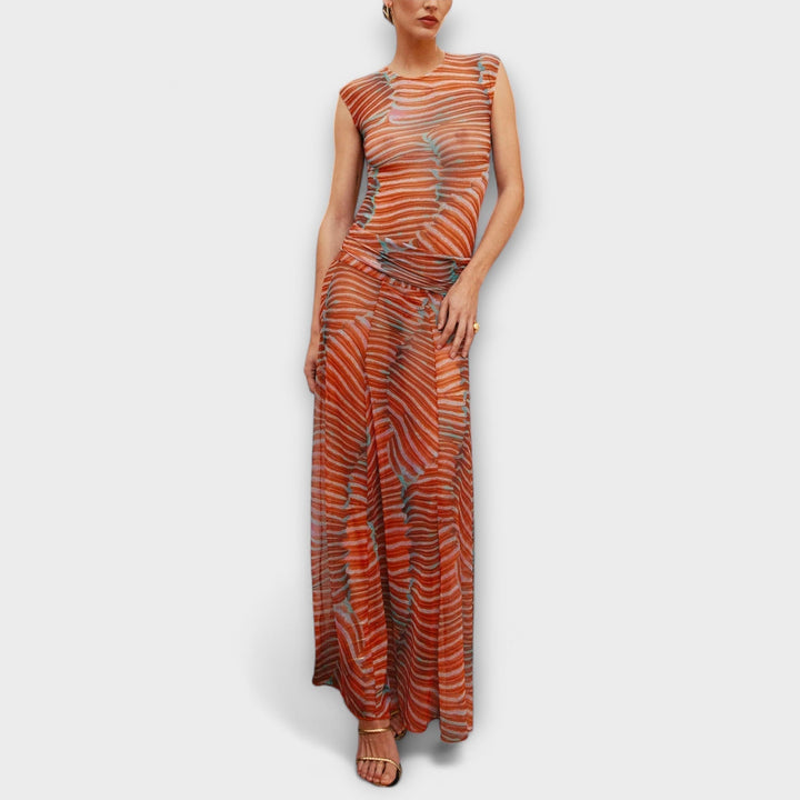 Rebeka | Třpytivé vlnité body ze síťoviny