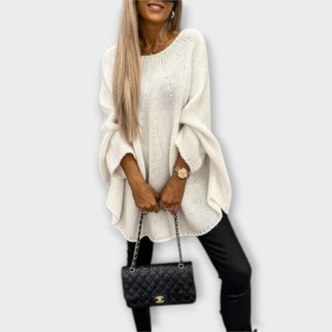 Lada | Elegantní dámský svetr s kulatým výstřihem