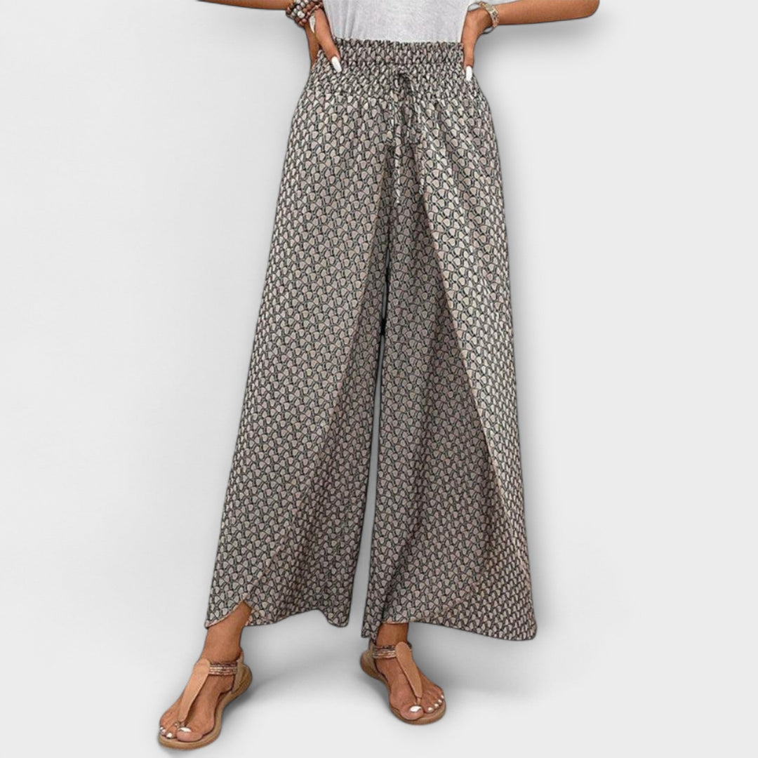 Monika | Elegantní kalhoty palazzo