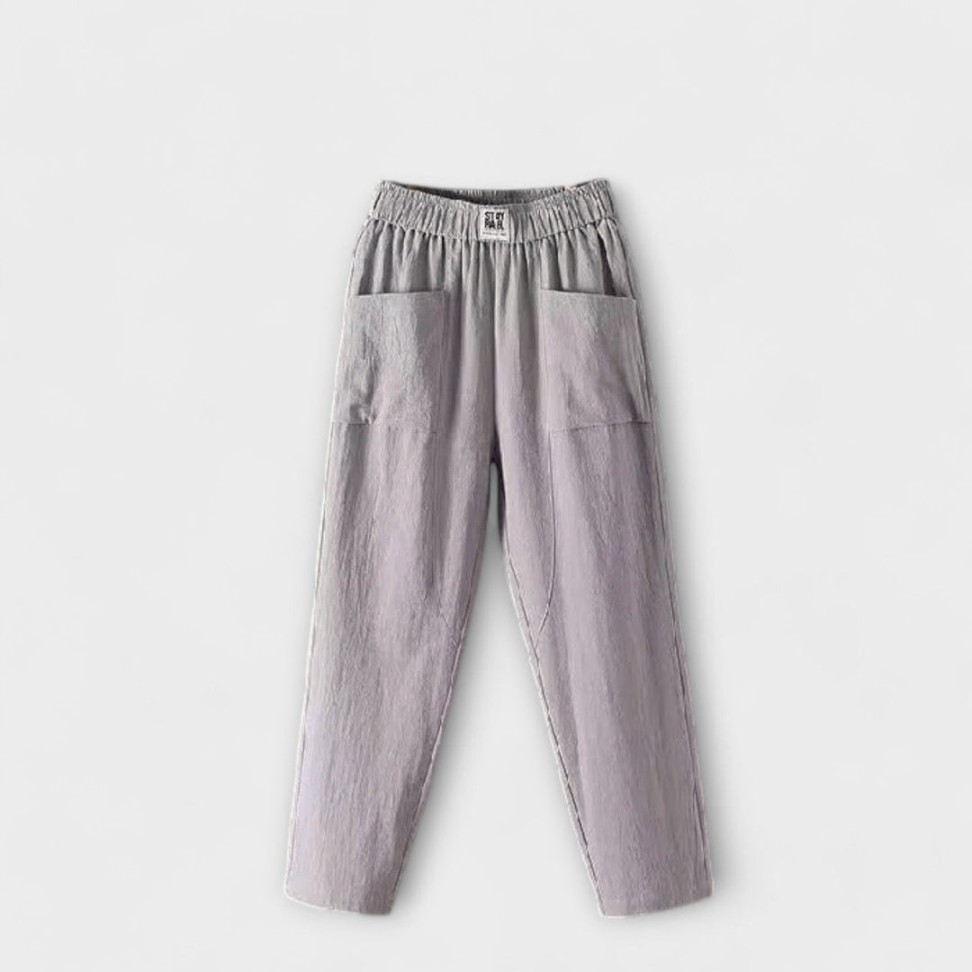 Elza | Elegantní lněné kalhoty