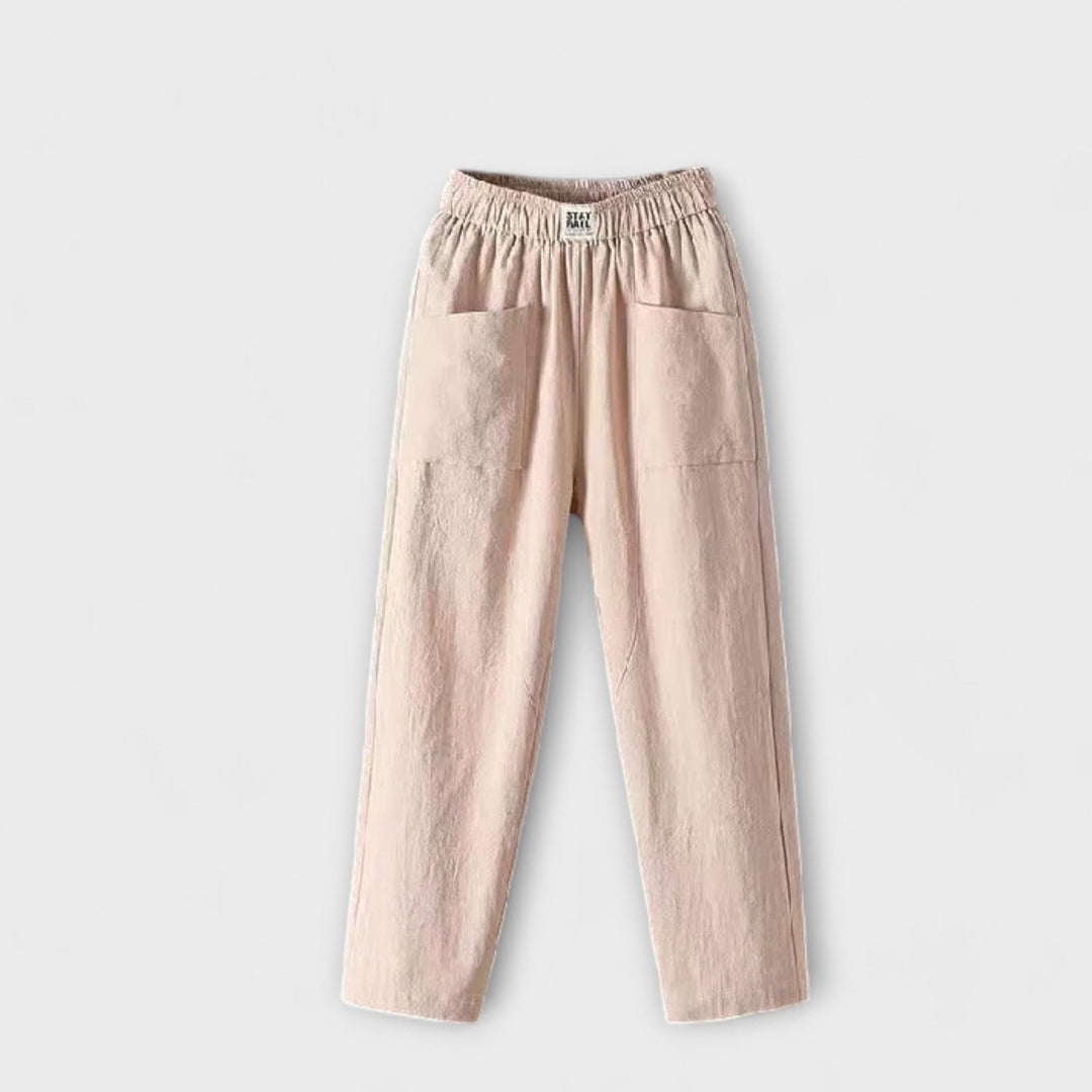 Elza | Elegantní lněné kalhoty