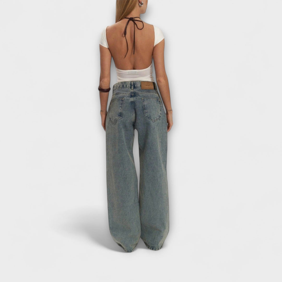 Kristýna | Džíny Trixie ze světle modrého denimu