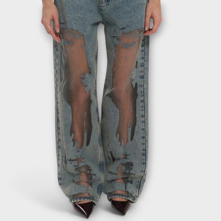 Kristýna | Džíny Trixie ze světle modrého denimu