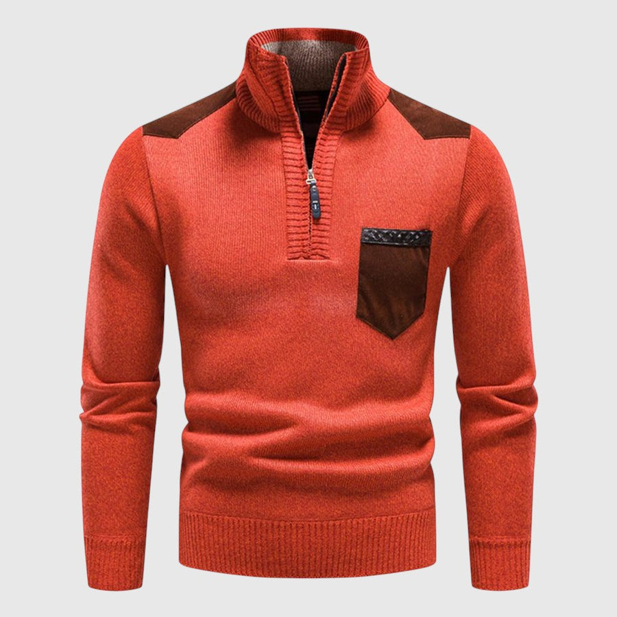 Svatopluk | Vlněný svetr na zip