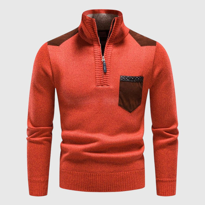 Svatopluk | Vlněný svetr na zip